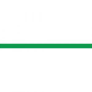 Image de Novap Signalétique porte vitrée 52mmx1m ligne verte,