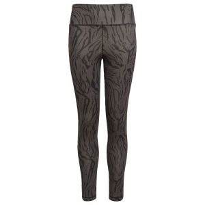 Image de Adidas Tight 7/8 imprimé animal Optime AEROREADY Sport Icon Gris, pointure 128 cm - Gris - Taille 128 cm