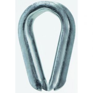 Chaubeyre Cosse c&oelig;ur 6899/A acier zingu&eacute; d 16mm 8130416