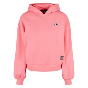 STARTER BLACK LABEL Sweat à Capuche Large pour Femme Starter Essential Sweatshirt, Pamplemousse Rose, XS