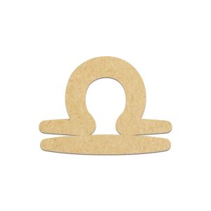 Signe astrologie Balance 3,1 x 2,3 cm
