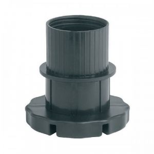 Camar Pieds de meubles en ABS noir diam&egrave;tre 28 mm x4 - type 455 - hauteur 50 mm