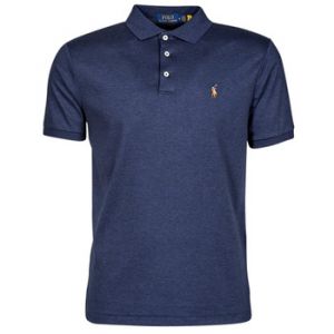 Ralph Lauren Polo ajusté en coton Bleu Polo