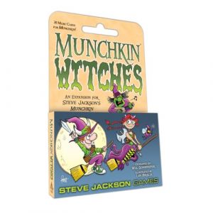 Steve Jackson Games | Munchkin Witches | Card Game | English