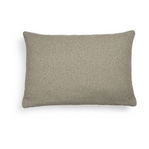 Ethnicraft Coussin d'extérieur Boucle / 60 x 40 cm gris en tissu