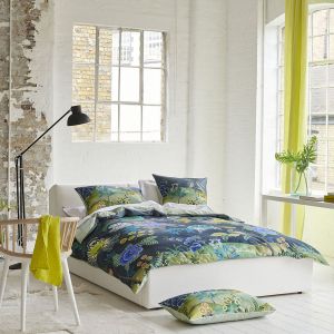 Designers Guild Housse de couette imprim&eacute;e en percale multicolore 240x220