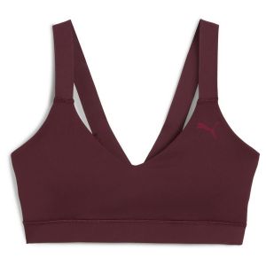 Puma Soutien-gorge Shape rouge foncé - M