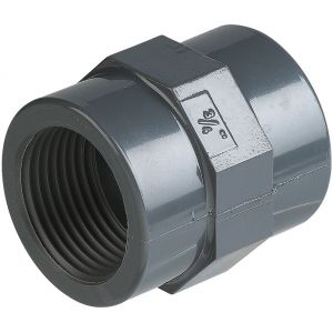 Cap Vert Manchon &eacute;gal Femelle / Femelle - Filetage 26 x 34 mm