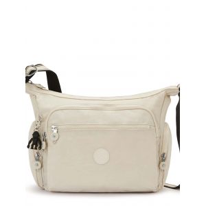 Kipling Sac besace Gabbie en toile Beige - Couleur Beige - Taille Taille unique