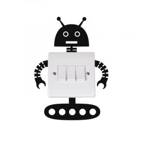 Sticker Silhouette robot