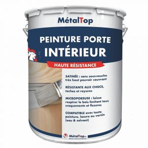 Peinture Porte Interieur - Rouge framboise - RAL 3027 - Pot 1L