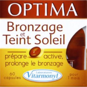 Image de Laboratoires Vitarmonyl Optima - Bronzage et teint soleil 60 capsules