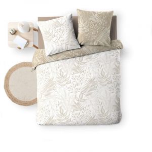 Parure housse de couette r&eacute;versible Cassia multicolore