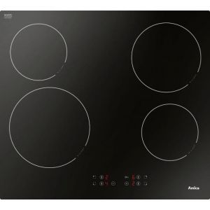 Amica PC6400ZH table de cuisson Noir Int&eacute;gr&eacute; (placement) C&eacute;ramique 4 zone(s) - Black