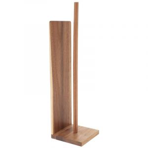 Tendance Support Réserve papier toilette WC en Bois H 48.5 cm