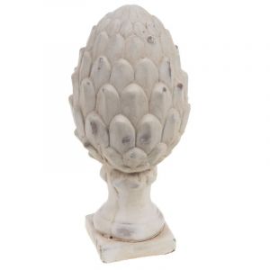 Amadeus Pomme de pin blanche patine 29 cm