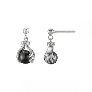 Image de Charles Jourdan Boucles oreilles AMK080 - HELICE - Argent Argent