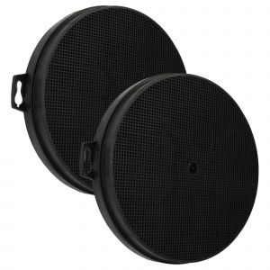 Vhbw 2x Filtres à charbon actif compatible avec Best L1PSL W2XS F60-SATEKS, P194 2M BL1F70 120/60DIST hotte aspirante - 21 cm