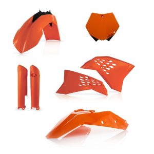 Image de Acerbis Kit plastiques complet KTM SXF 07-10 orange