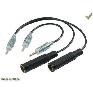 Image de Adaptateur Antenne compatible avec Nissan en Y SOIT 1M 2F OU 2M 1F DIN 25CM