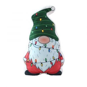 Coussin lumineux led noël 3d 40 x 23 cm – 100 % polyester