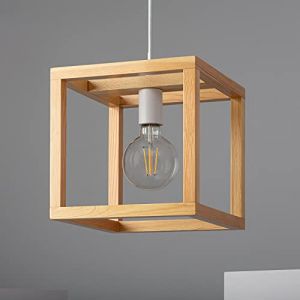 TECHBREY Lampe Suspendue Coba 250x250x250 mm Bois