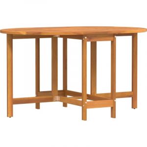 VidaXL Table de jardin pliable papillon 110x60x72 cm en bois d'acacia costaud