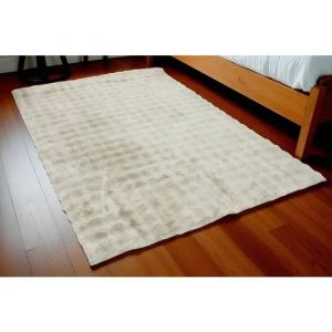 Tapis BUBBLE 3D 80 x120 cm - Beige