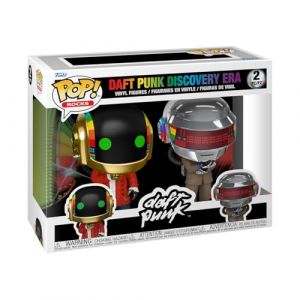 Funko Pop! Rocks: Daft Punk- Discovery - 2 Pack - Figurine en Vinyle de Collection - Id&eacute;e Cadeau - Produit Officiel - Jouets pour Enfants et Adultes - Figurine mod&egrave;le pour collectionneurs