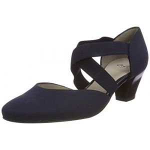 Ara : escarpins &agrave; bride &raquo;TOULOUSE&laquo; - - Bleu - Taille 75