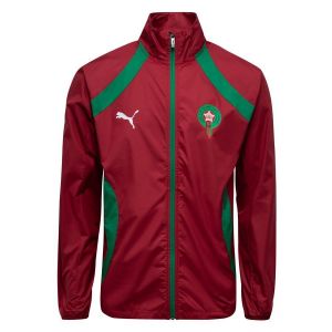 Puma Veste de surv&ecirc;tement Prematch Maroc CAN 2025