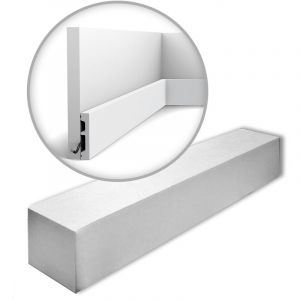 Orac Decor DX157-2300-RAL9003-box AXXENT SQUARE 1 carton 27 pi&egrave;ces Encadrement de porte | 62,1 m