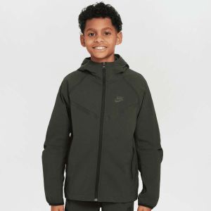 Nike Sportsweat Tech Woven Full Zip Jacket Unisex Coupe-vents vert Taille 147 Vêtements - Couleur vert - Taille 147