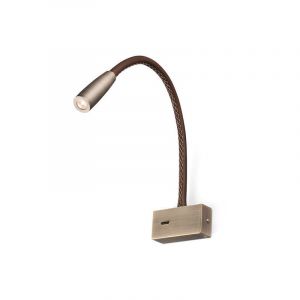 Faro Barcelona 62704 - LEAD Applique lecteur bronze