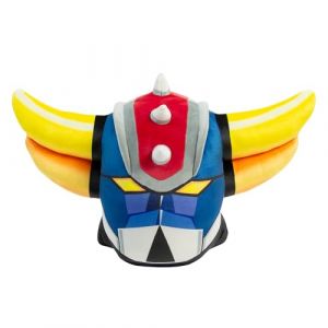 Tomy Club Mocchi Mocchi Grendizer Mega Peluche, Peluche Officielle UFO Robot, Grande Peluche Anime de 38 cm, Figurine Câline Premium pour Fans Et Collectionneurs, Cadeau pour Enfants Et Adultes