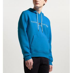 Tommy Hilfiger Sweat à capuche avec manches longues bleu électrique