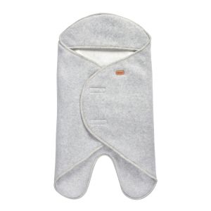 Beaba Chancelière Babynomade pour siège auto 0-6M Gris/Blanc - Gris