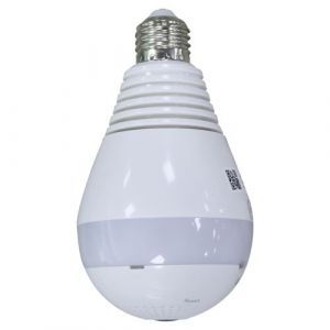 Yonis Ampoule Caméra Espion HD 1.3Mp 360° Voix Bidirectionnelle IP Wifi Vision Infrarouge Y