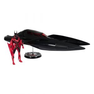 Batman Beyond DC Multiverse - Figurine avec v&eacute;hicule Batman & The Batmobile (Gold Label) 53 cm