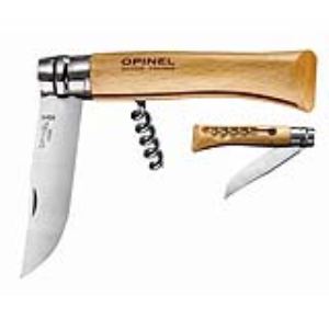 Image de Opinel Couteau tire-bouchon 10 cm en inox