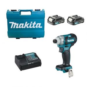 Image de Makita Visseuse à chocs à batterie 12V 2x2Ah Li-Ion 135Nm - TD111DSAE