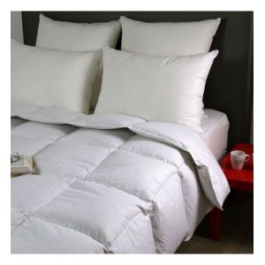 Image de Dodo Couette tempérée Ottawa coton satiné 250 g/m² Blanc