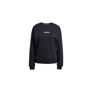 Adidas Sweat lin french terry swt femme noir/blanc