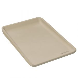 Matelas &agrave; langer en mousse LIONELO Megs - 70x50 cm - Imperm&eacute;able - Beige