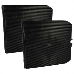 Vhbw 2x Filtres à charbon actif compatible avec Falmec STED 90M80IA, 90M80BA hotte aspirante