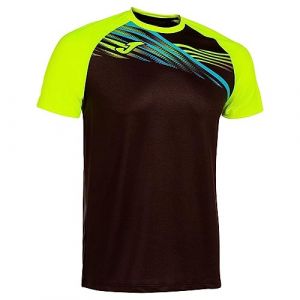T-shirt Joma Elite X manche courte noir jaune fluo - XL