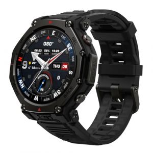 Image de Amazfit Smartwatch T-Rex 3 Pro GPS Bluetooth robustesse titane écran AMOLED 1,5" autonomie max