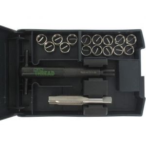 Greenstar Coffret De Réparation Pour Filetage De Bougie D'allumage. Livré Avec Outillage Et Inserts En M14 X 1,25.