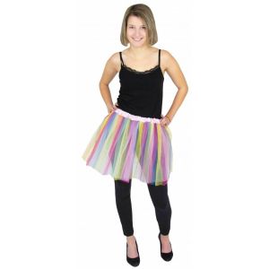 Ruedelafete Tutu ballerine pastel multicolore adulte