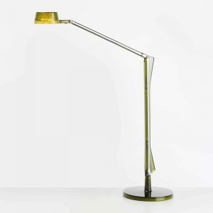 Kartell Lampe de table Aledin DEC / LED - Diffuseur rond vert en matière plastique